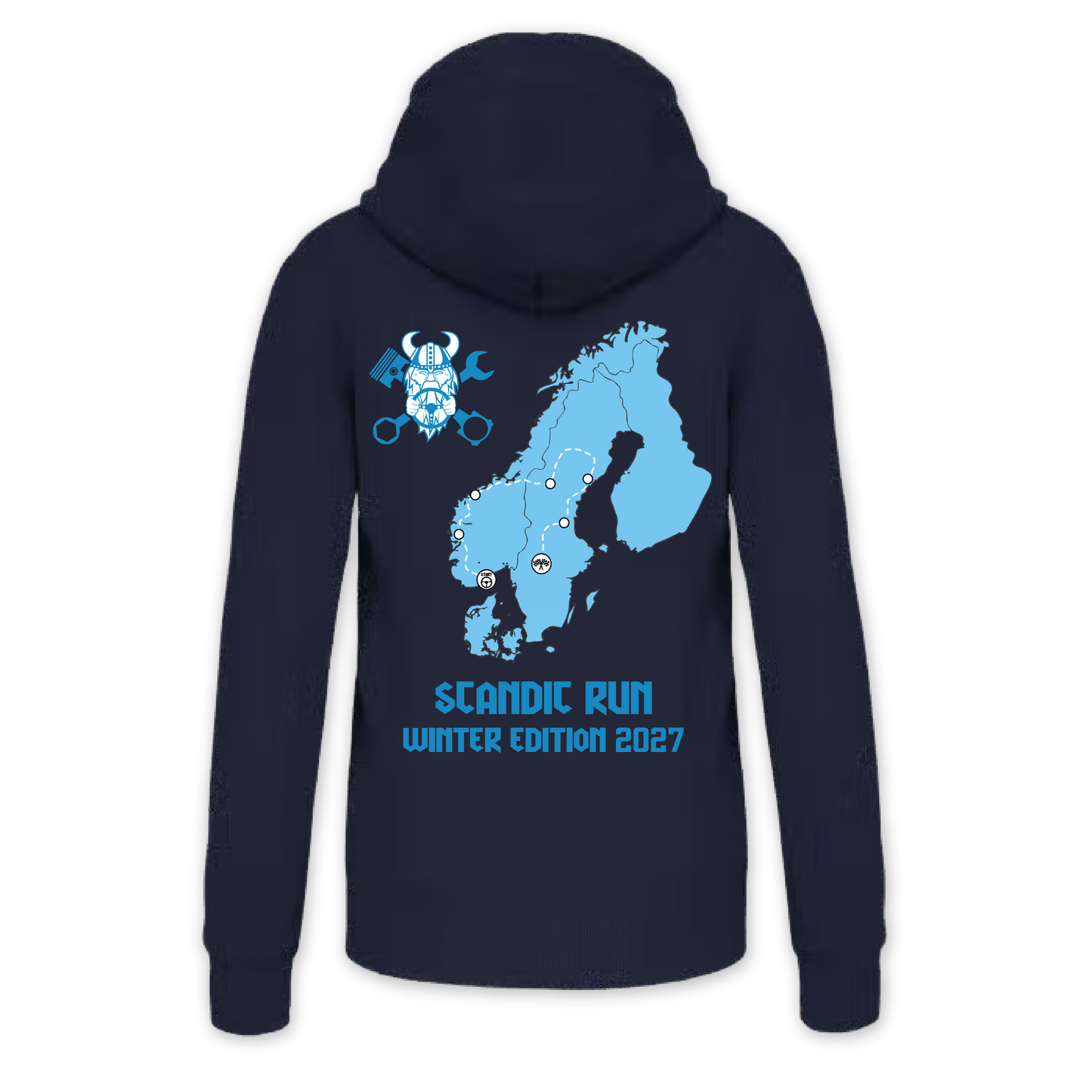 Hoodie Winter Edition blue